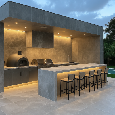 Crea tu Zona de Parrilla Gourmet – Diseño y Equipamiento en Acero Inoxidable 304